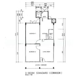 Blk 98 Crescent View (Queenstown), HDB 3 Rooms #576269601